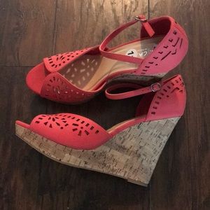 Shoes - Salmon Wedge Size 13 Shoes - Salmon Wedge Size 13